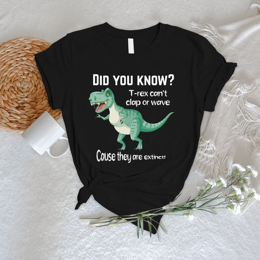 T-rex can't clap Tee